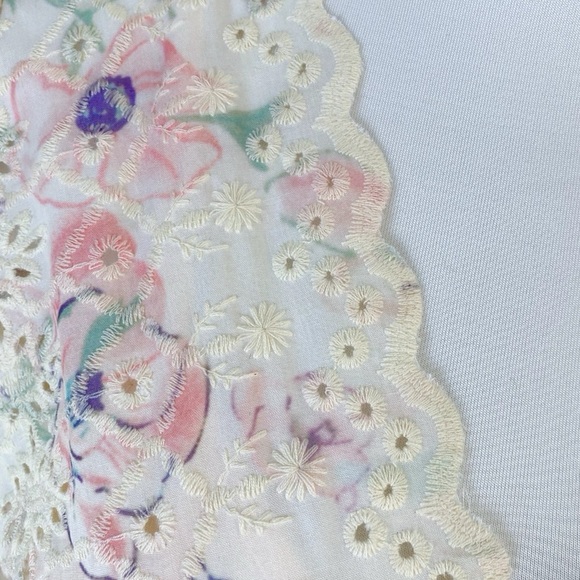 Designer-Style Lace Ruffle Maxi Dress - Picture 13 of 15